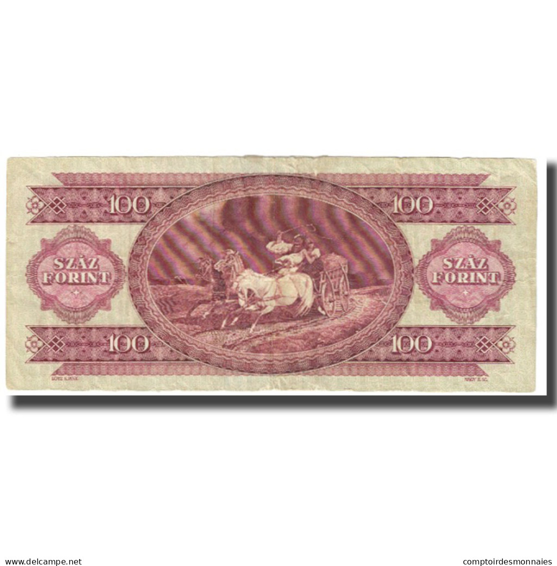 Billet, Hongrie, 100 Forint, 1989, 1989-01-10, KM:171h, TTB - Hongrie