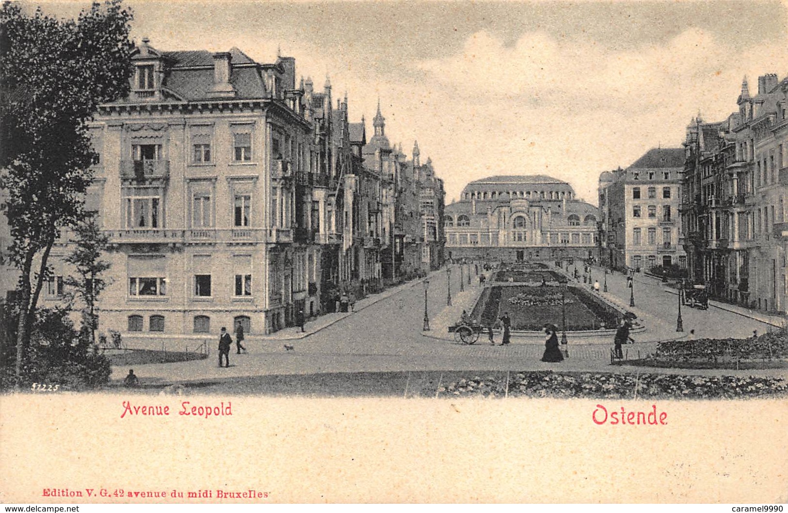 Oostende  Ostende  België verzameling van 72 verschillende prachtige kaarten van Hotel tot villa. Oude kaarten! Lot 3