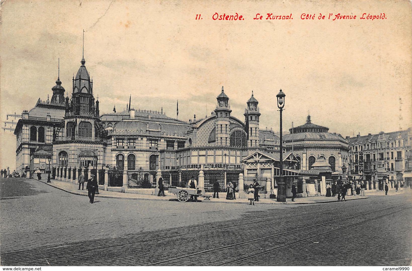 Oostende  Ostende  België verzameling van 72 verschillende prachtige kaarten van Hotel tot villa. Oude kaarten! Lot 3