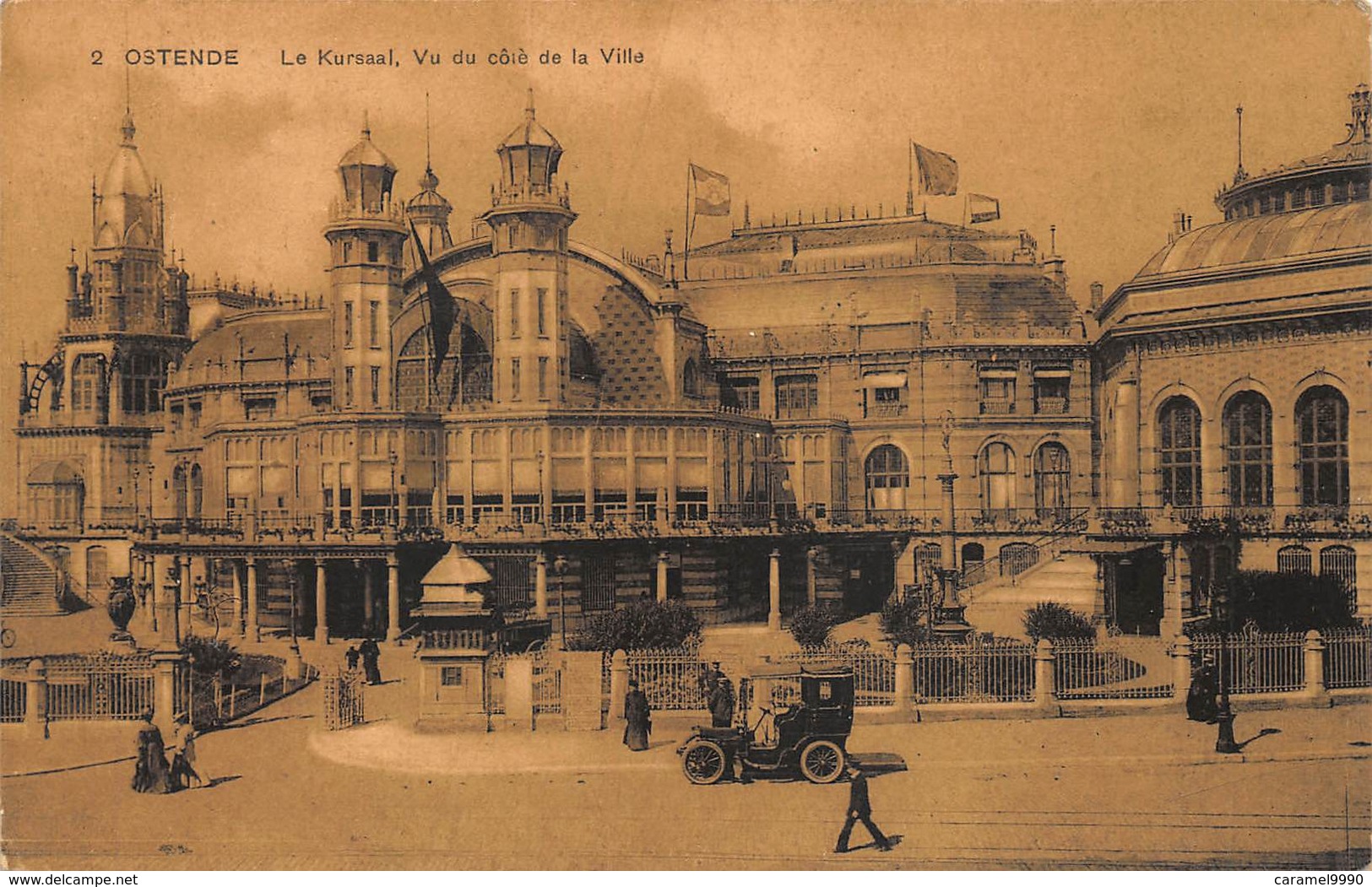 Oostende  Ostende  België verzameling van 72 verschillende prachtige kaarten van Hotel tot villa. Oude kaarten! Lot 3