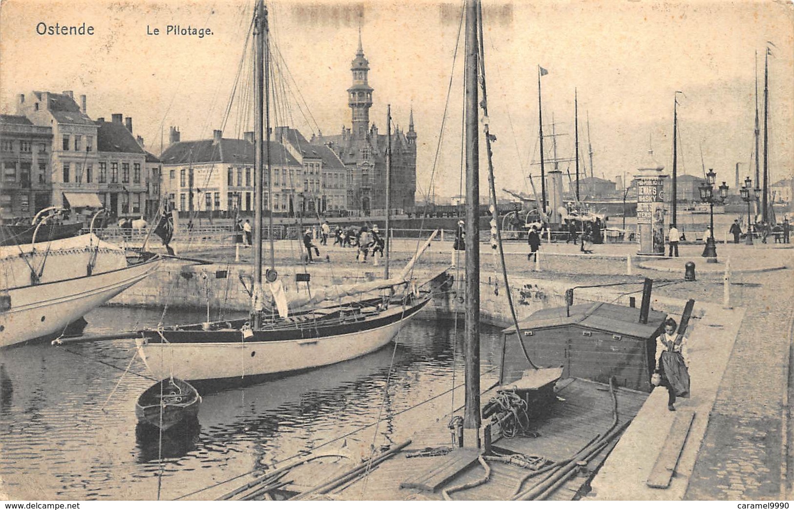 Oostende  Ostende  België verzameling van 72 verschillende prachtige kaarten van Hotel tot villa. Oude kaarten! Lot 3