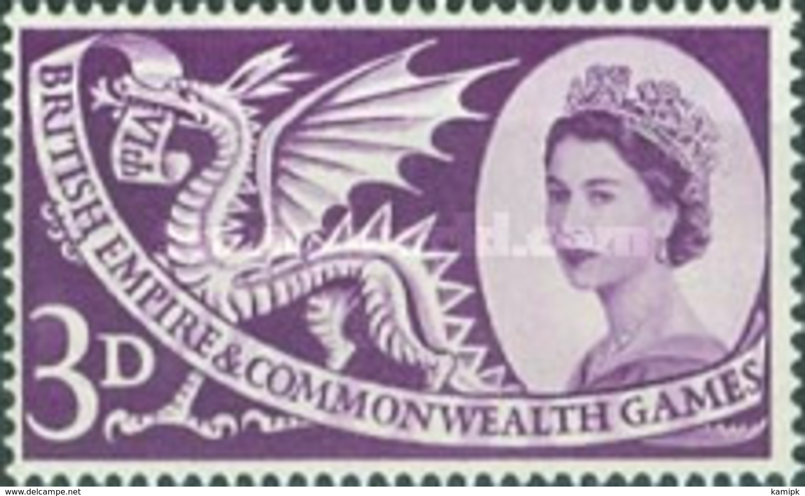 USED  STAMPS Great-Britain - Flag With British Empire And Commonwealth -  1958 - Used Stamps