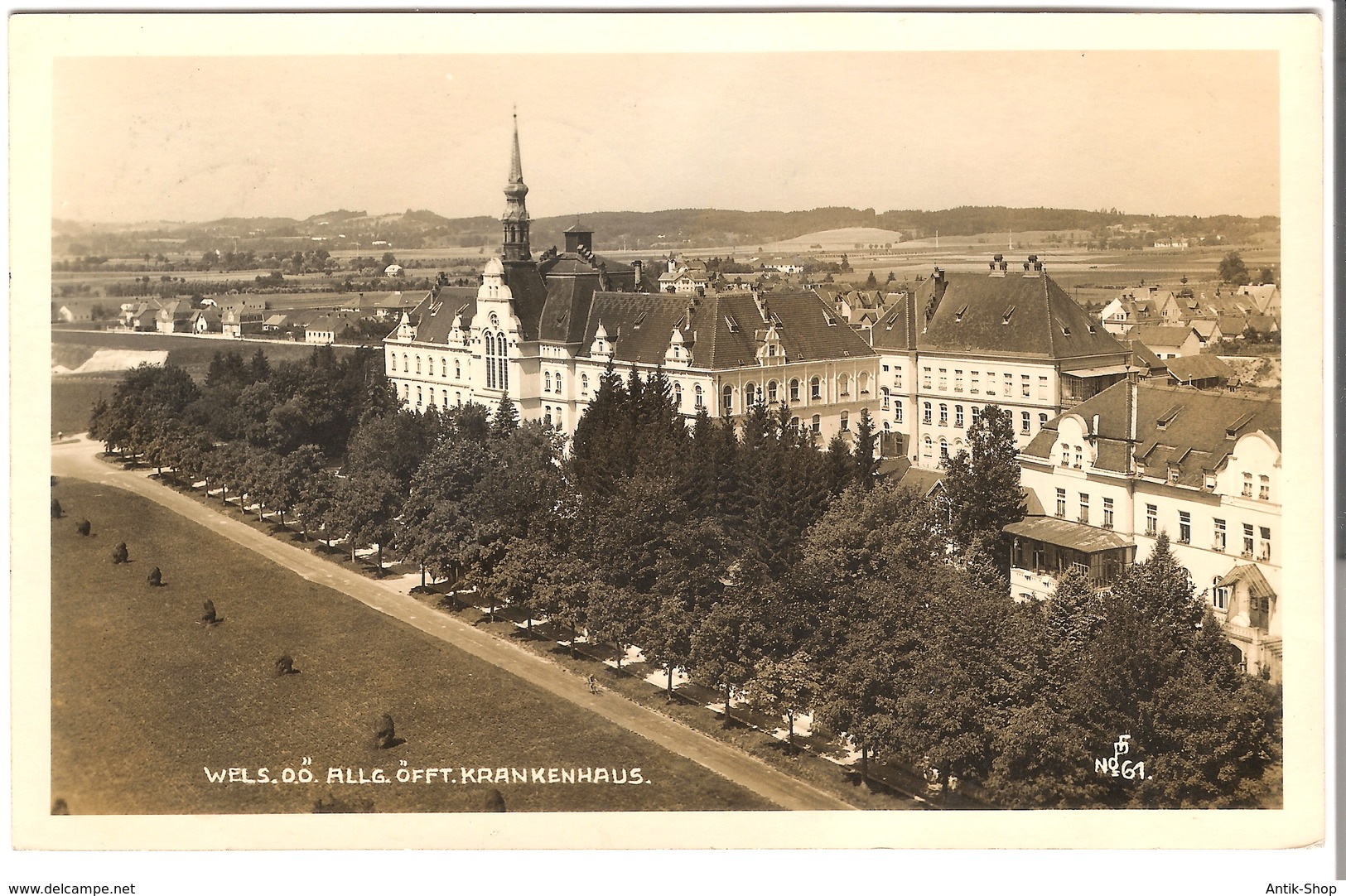 WELS, OÖ Allg.Öfftl. Krankenhaus V. 1938 (3385) - Wels