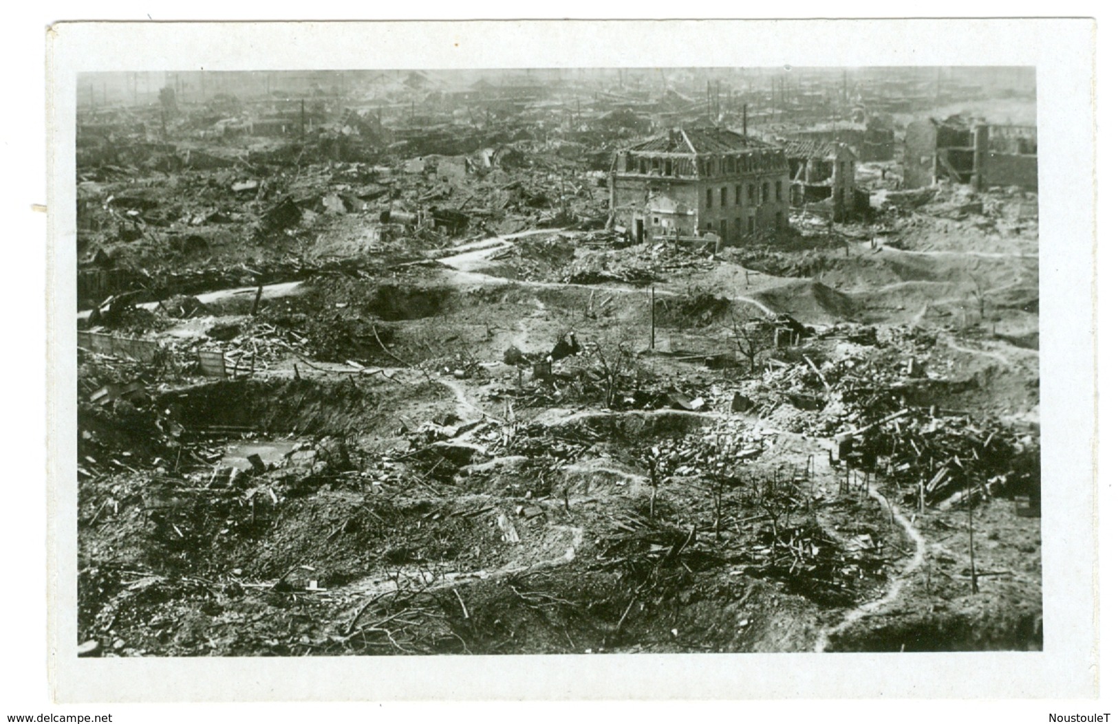 Guerre 1939-1945 3 Photos Format Carte Postale  Ville Rasée Athis-Mons ? - Athis Mons