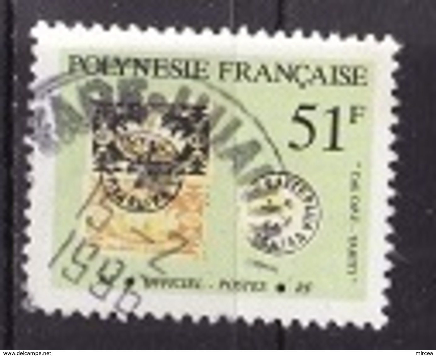 Polynesie Francaise - Officiel Yv.no.26 Oblitere(d) - Dienstzegels