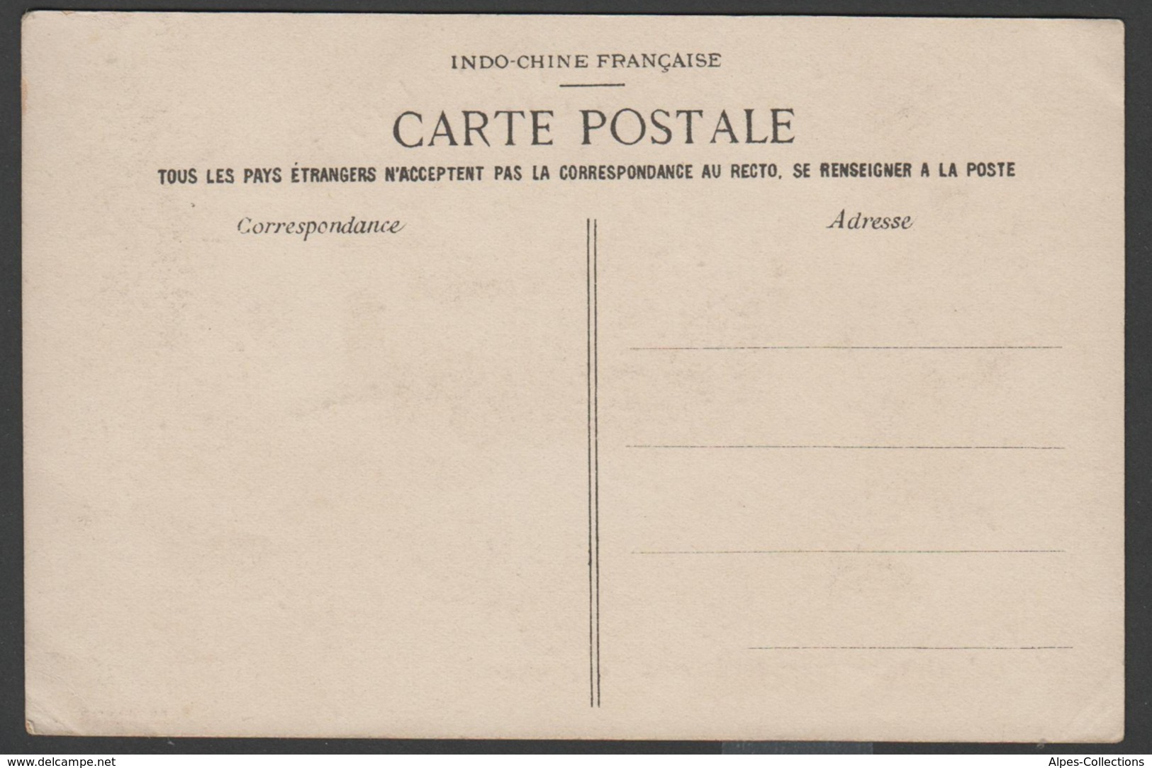 083 CARTE POSTALE INDOCHINE - HAIPHONG - Batellerie Indigène - Viêt-Nam