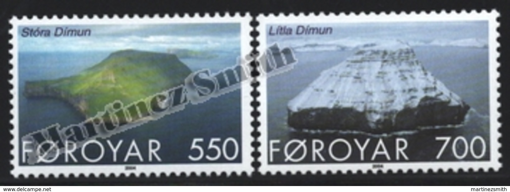 Faroe Islands - Iles Féroé 2004 Yvert 479-80, Islands - MNH - Färöer Inseln