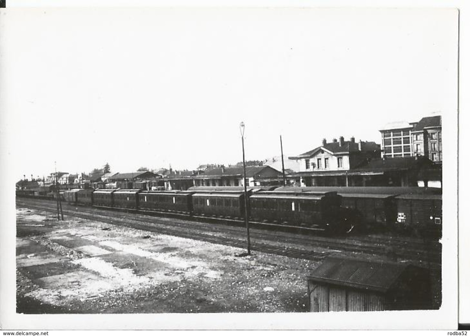 Photo - Thème Chemin De Fer - Gare De Chaumont En 1951 - Haute Marne 52 - Trains