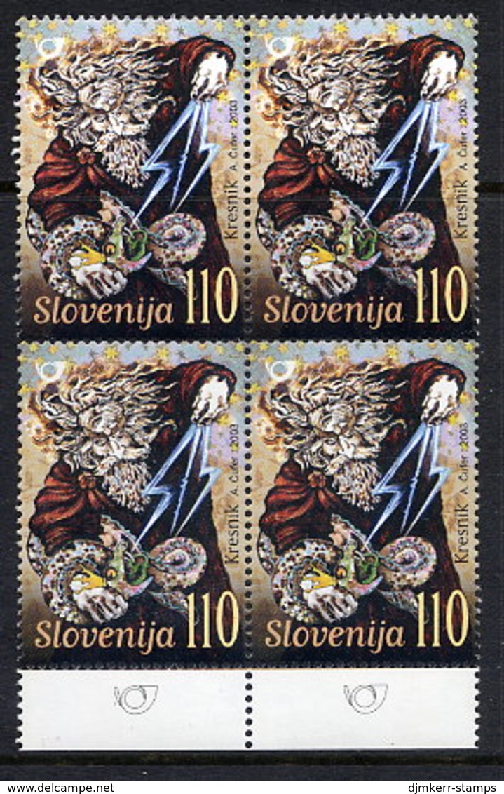 SLOVENIA 2003 Myths Block Of 4  MNH / **.  Michel 428 - Slovenië