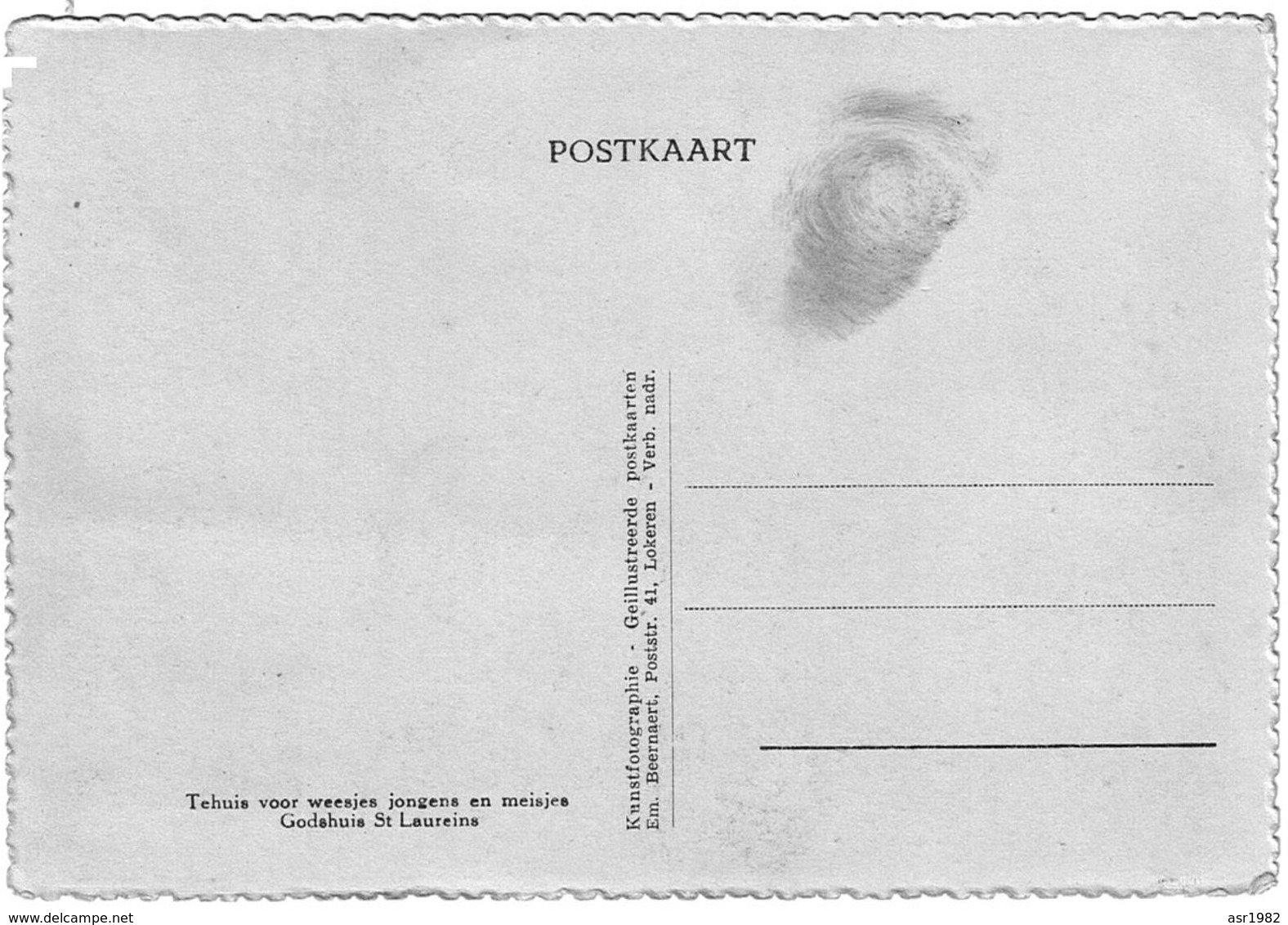 Sint - Laureins : De Kapel ( Rustoord St-Jozef ) . 2 Scans . - Sint-Laureins