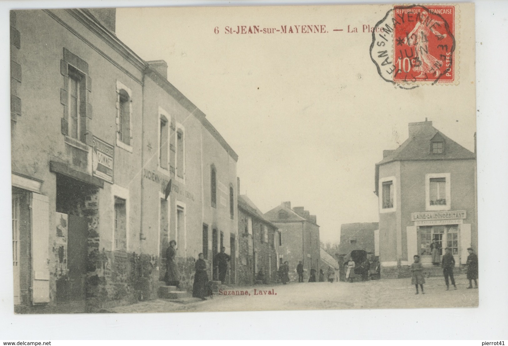 SAINT JEAN DE MAYENNE - La Place - Autres & Non Classés