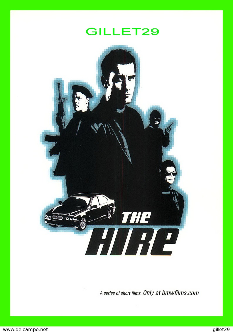 AFFICHES SUR FILM - THE HIRE IN 2001 - JOHN FRANKENHEIMER, ANG LEE, WOONG HAR-WAI, GUY RITCHIE - MAX RACKS - - Affiches Sur Carte