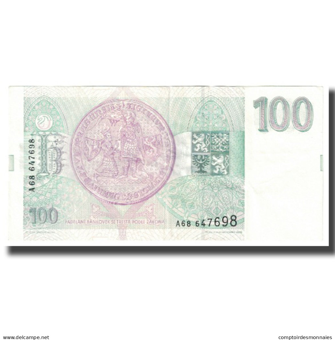 Billet, République Tchèque, 100 Korun, 1993, KM:5a, SUP - Tschechien