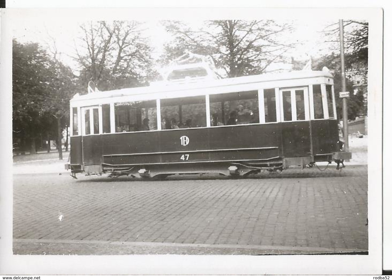 Photo - Thème Chemin De Fer - TED -  Tramway à Dijon En 1952 - 21 - Côte D'or - Trains