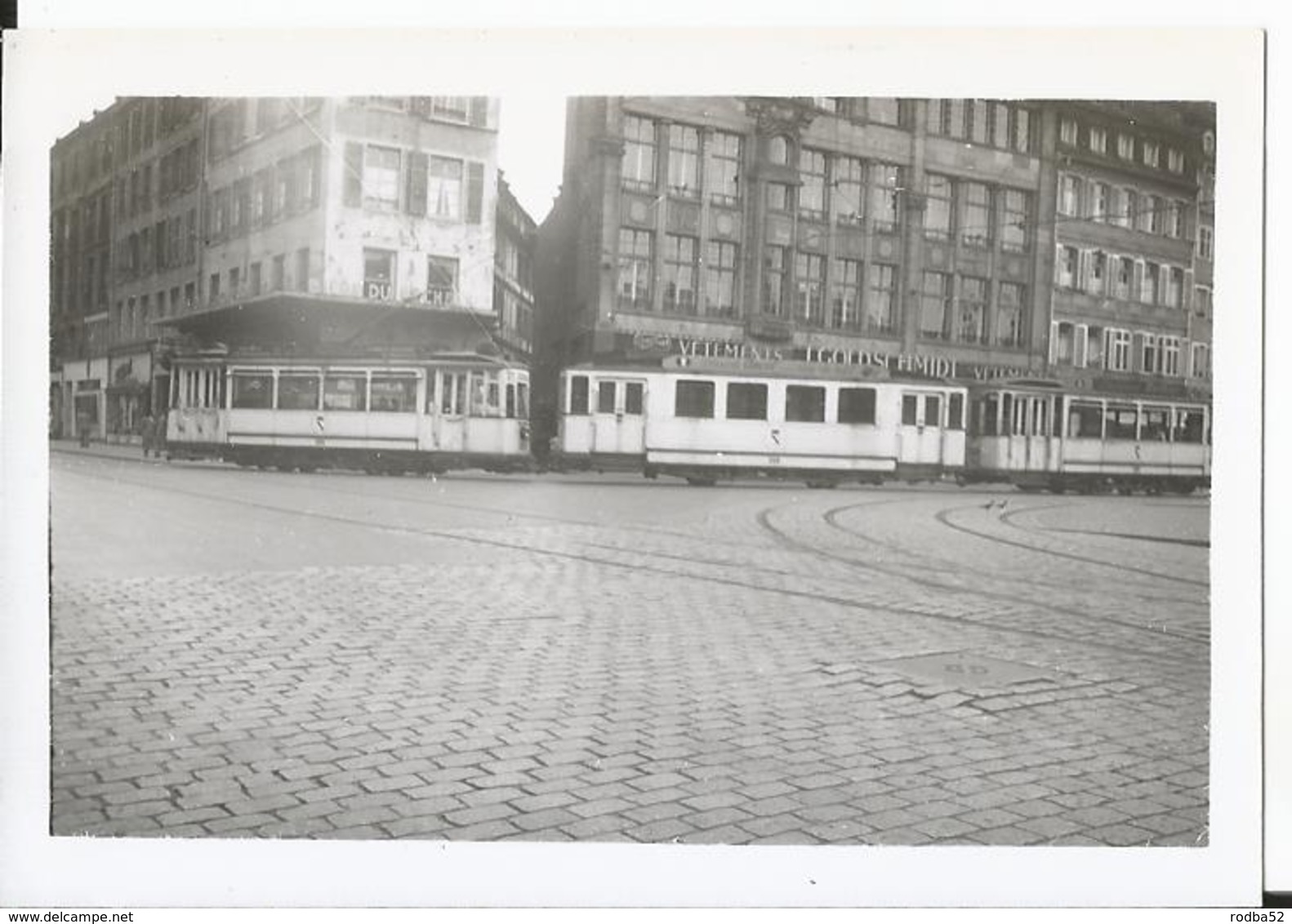 Photo - Thème Chemin De Fer -  Tramway à Strasbourg - - Trains