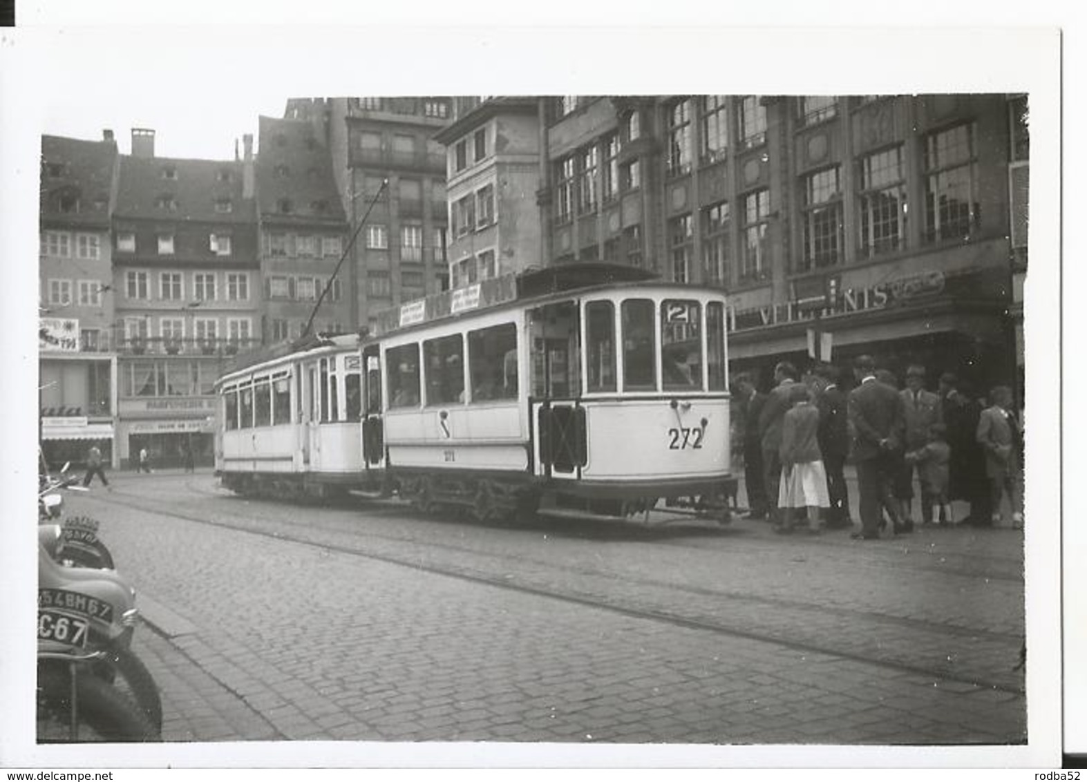 Photo - Thème Chemin De Fer -  Tramway à Strasbourg - - Trains