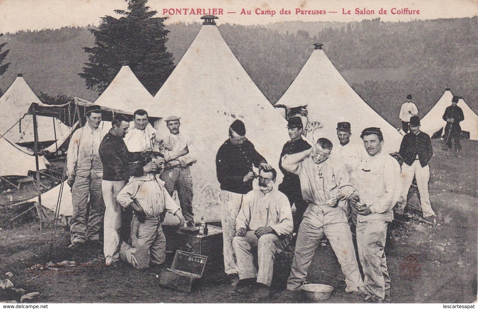 PONTARLIER - Camp Des Pareuses -  "salon De Coiffure"   (lot Pat 69) - Pontarlier