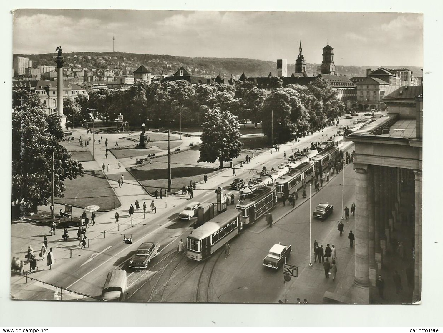 STUTTGART - SCHSLOSPLATZ  VIAGGIATA FG - Stuttgart