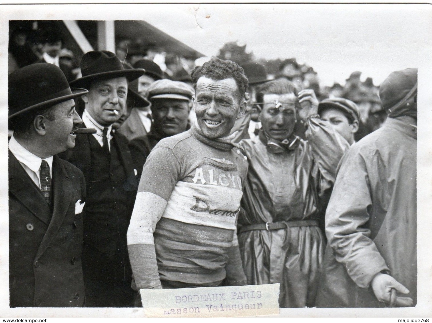 Ancienne Photo-cyclisme Bordeaux- Paris 1923 -  Le Belge Emile Masson Vainqueur  A été Vainqueur En 1923 Et 1924 - - Sport