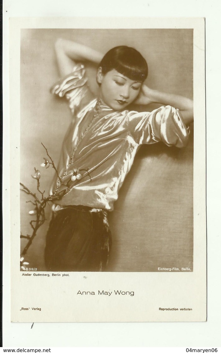 -§.Anna MAY  WONG  .* ""  Ross- Verlag.""-- - Artistes