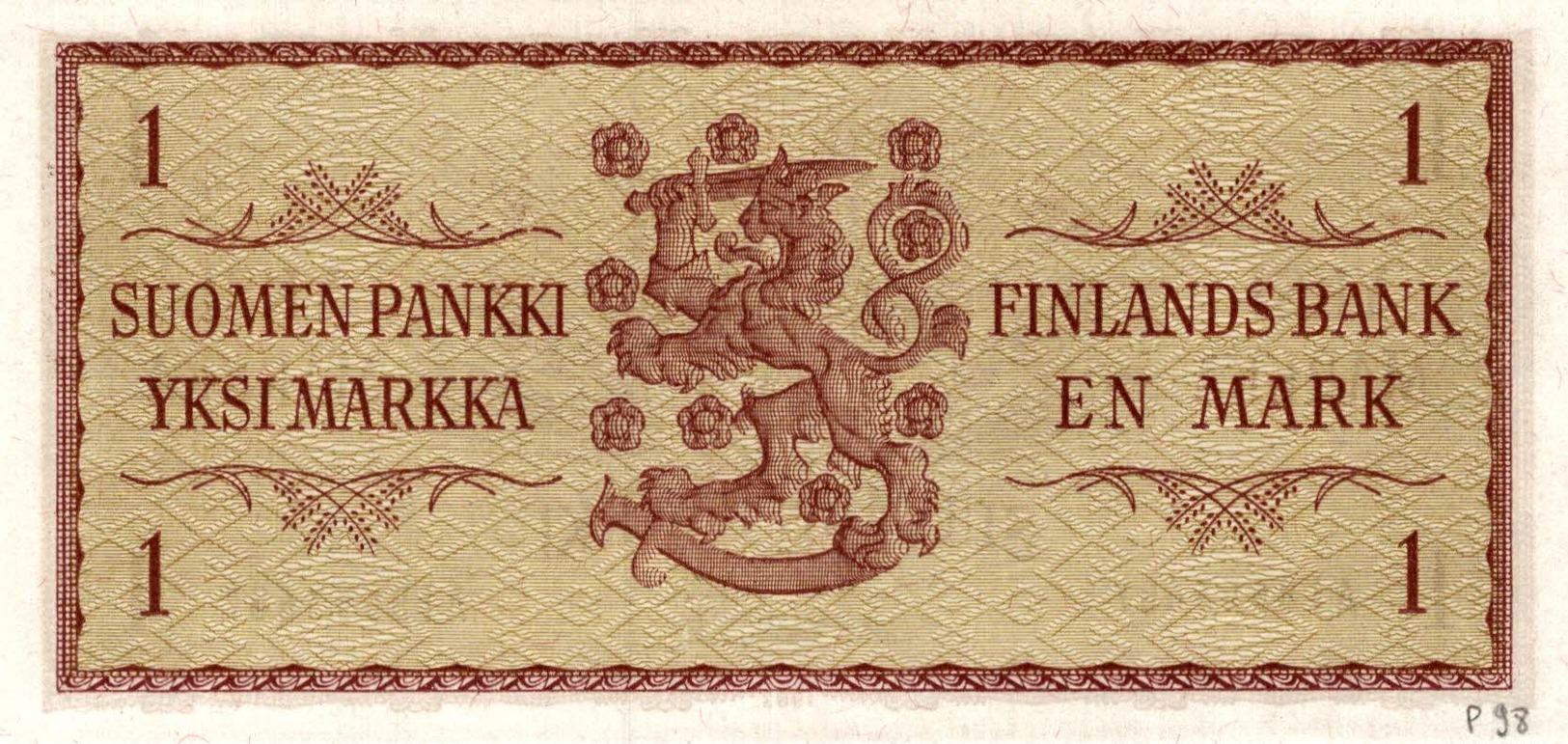 6005   -2019     BILLET BANQUE FINLANDE - Finlande