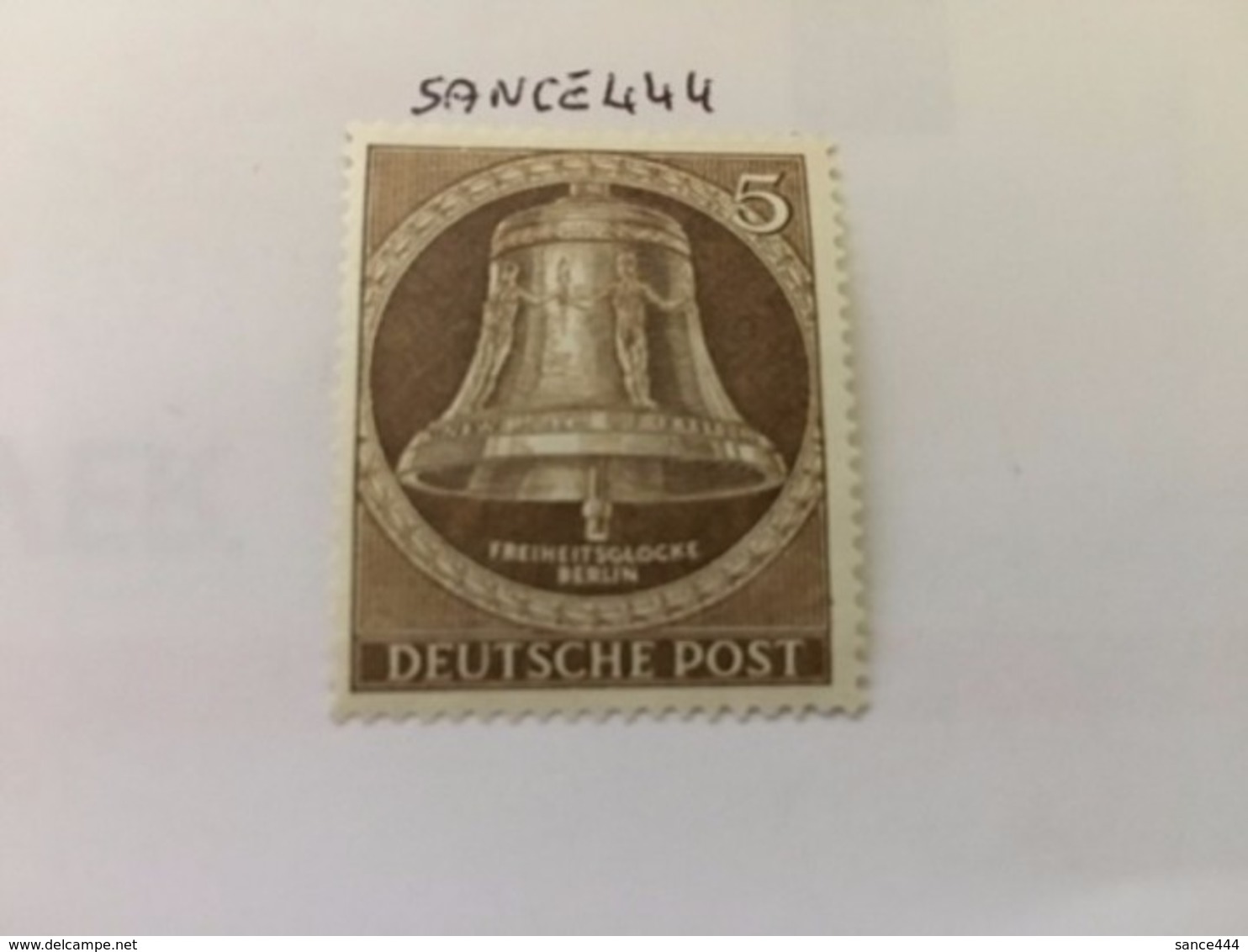 Berlin Bell Of Liberty 5p 1953 Mnh - Neufs