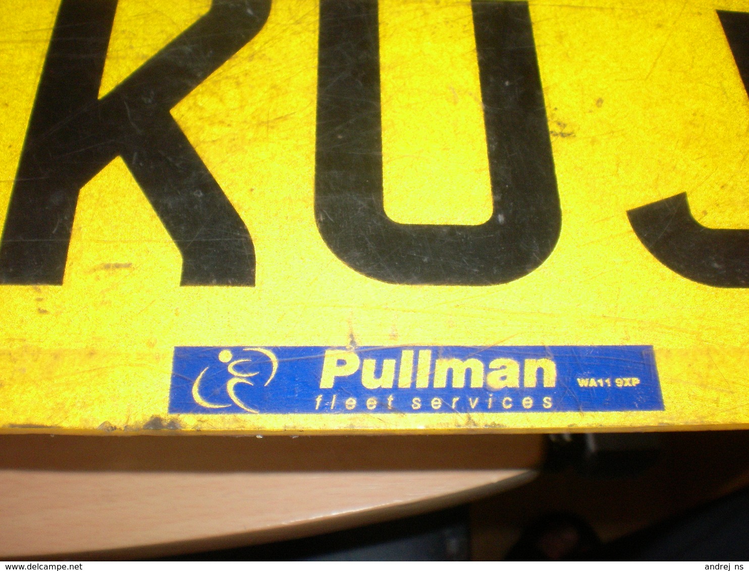 Number Plates Pullman Fleet Services - Plaques D'immatriculation