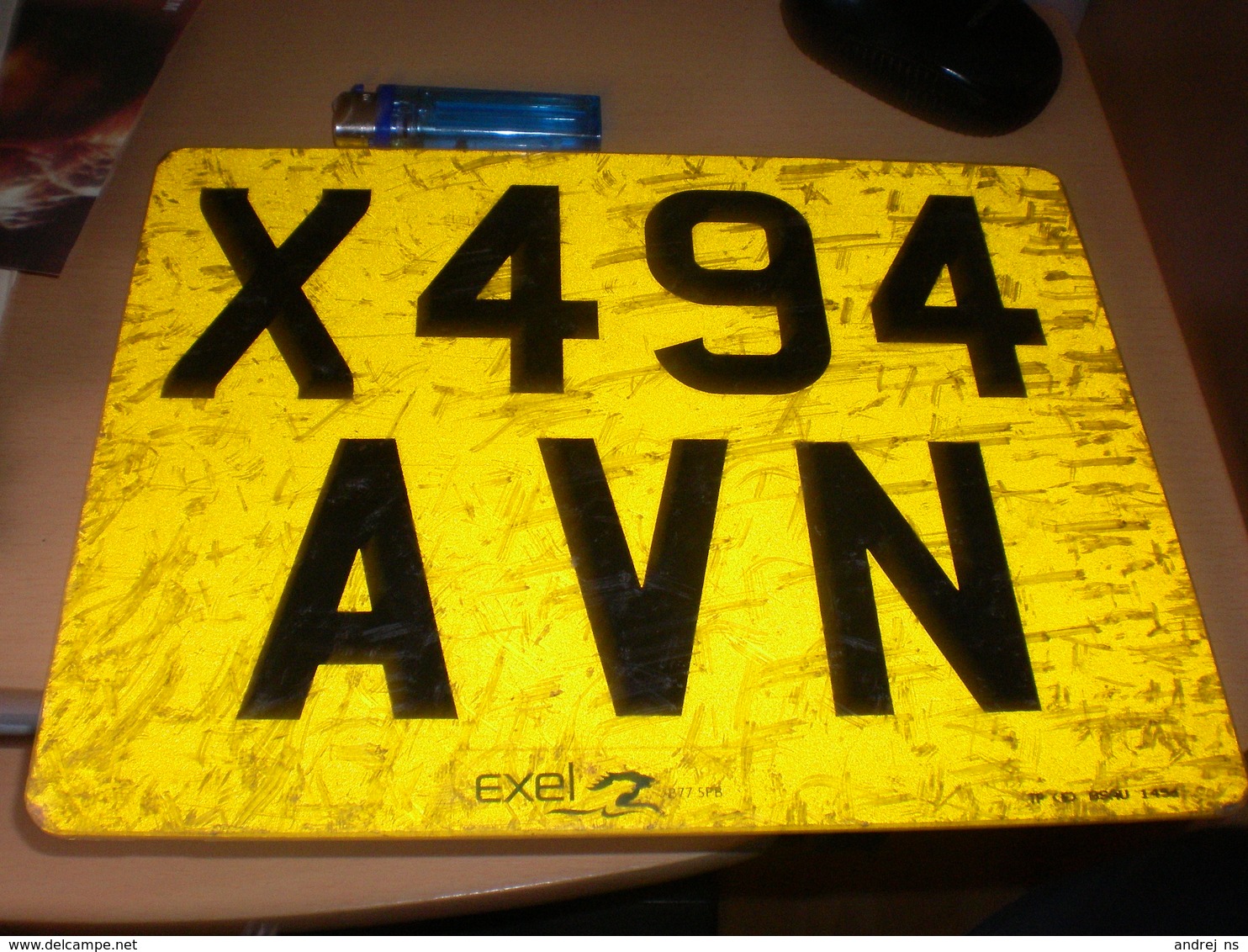 Number Plates Exel - Plaques D'immatriculation