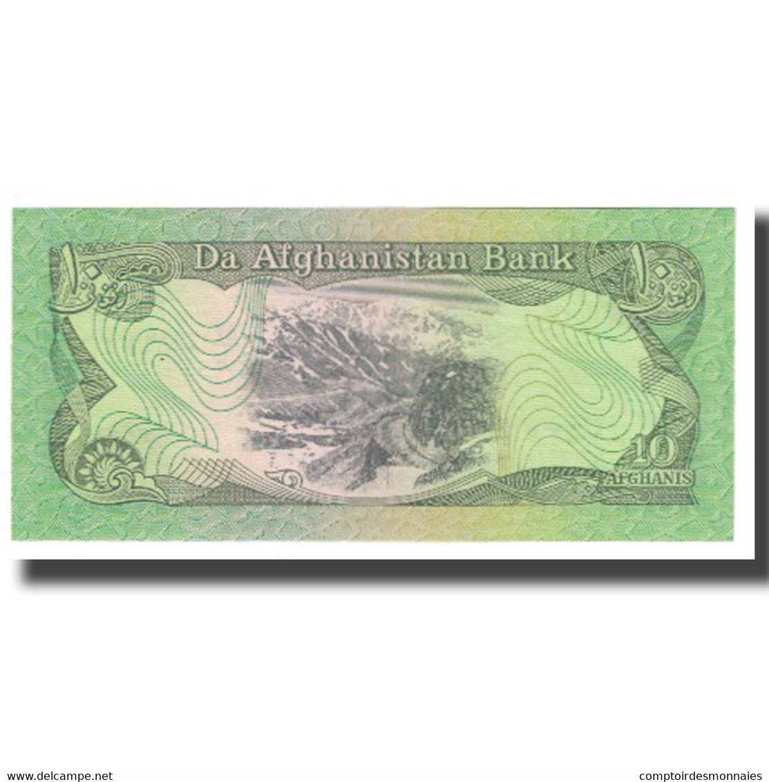 Billet, Afghanistan, 10 Afghanis, KM:55a, NEUF - Afghanistan