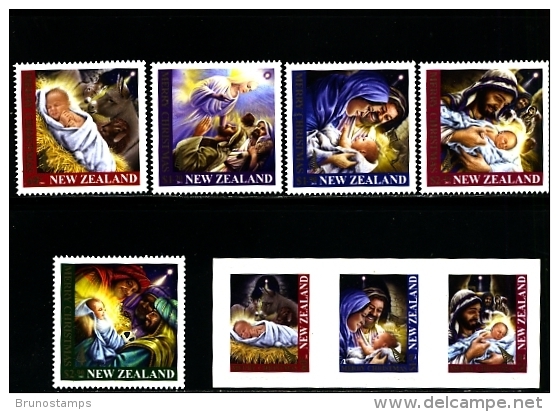 NEW ZEALAND - 2011  CHRISTMAS SET  MINT NH - Nuovi