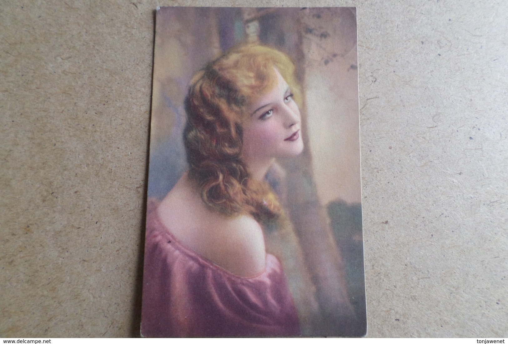 PORTRAIT DE FEMME - Carte écrite En Allemand - Pin-Ups