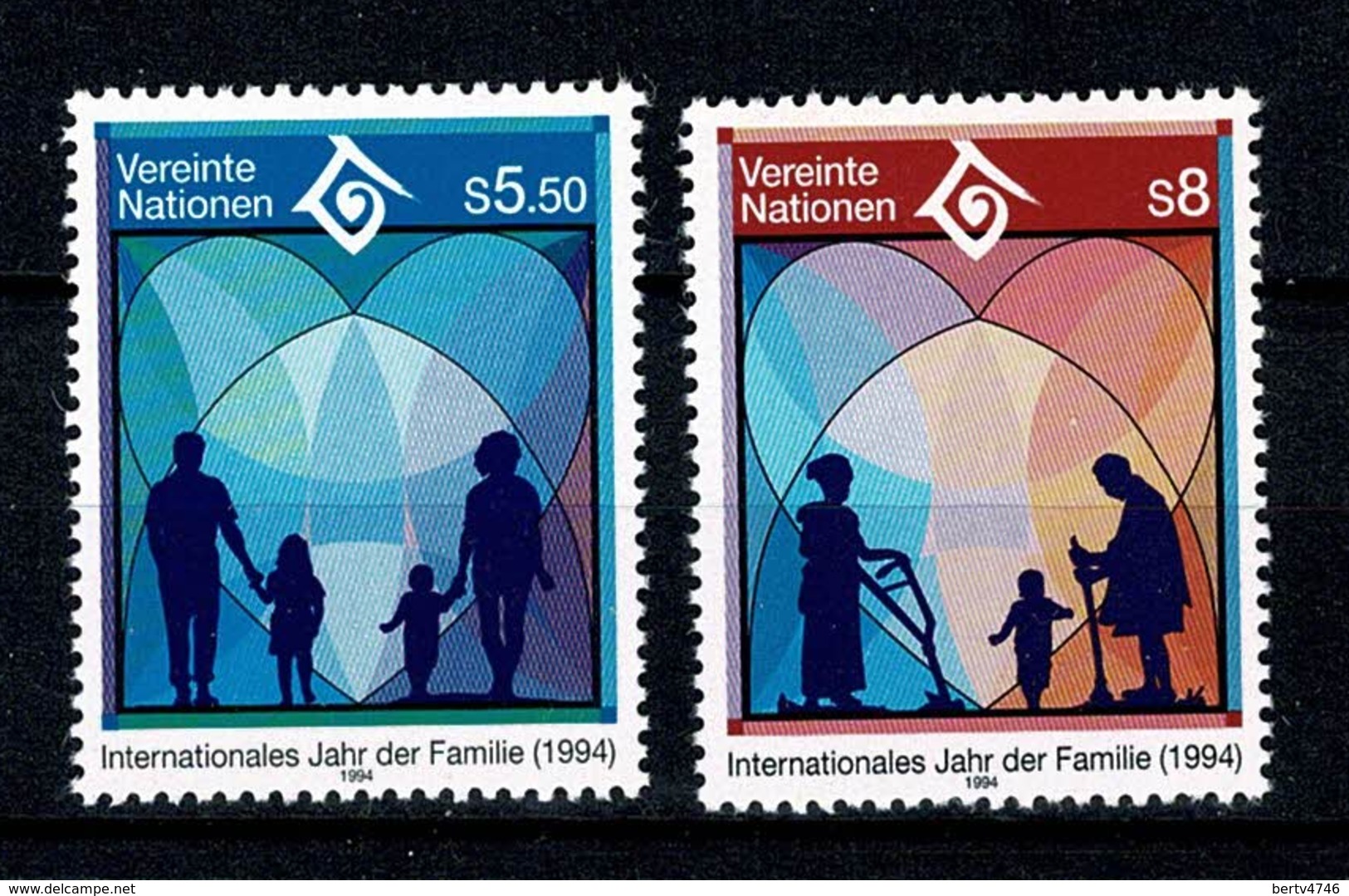 VN Vienne/Wenen 1994 Yv. 180/81**, Mi 160/61** MNH - Neufs