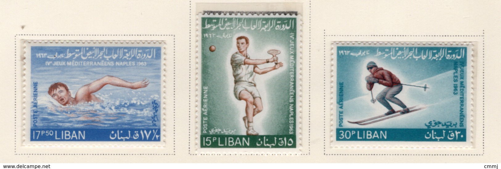 1964 - LIBANO - LEBANON - Mi. Nr.  836/838 - NH - (S03052019.....) - Libano