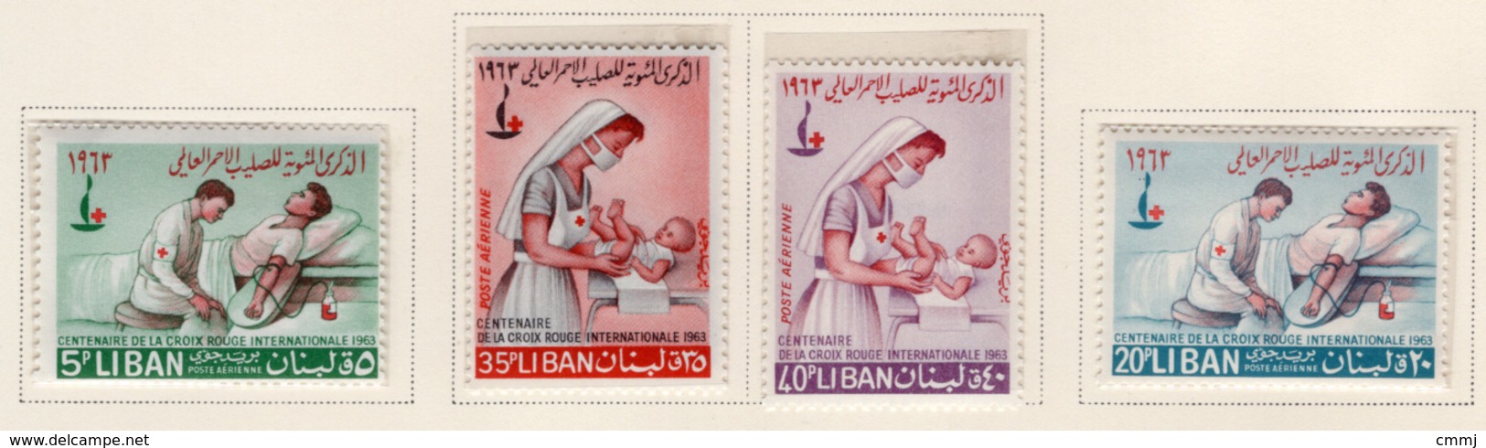 1963 - LIBANO - LEBANON - Mi. Nr.  824/827 - NH - (S03052019.....) - Libano