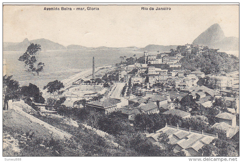 Brasil Rio De Janeiro - Avenida Beira - Mar, Gloria (1919) - Rio De Janeiro