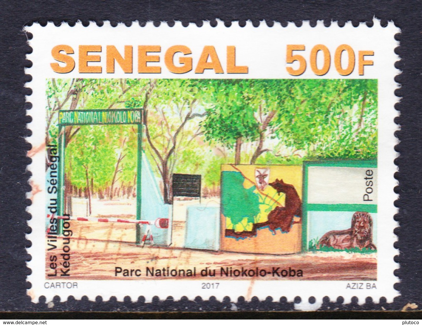 SENEGAL, USED STAMP, OBLITERÉ, SELLO USADO. - Senegal (1960-...)