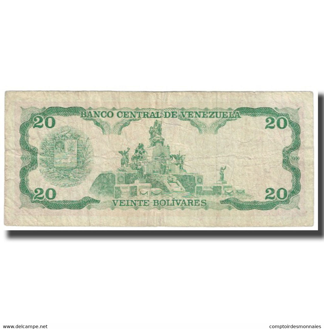 Billet, Venezuela, 20 Bolivares, 1995, 1995-06-05, KM:64a, TTB - Venezuela