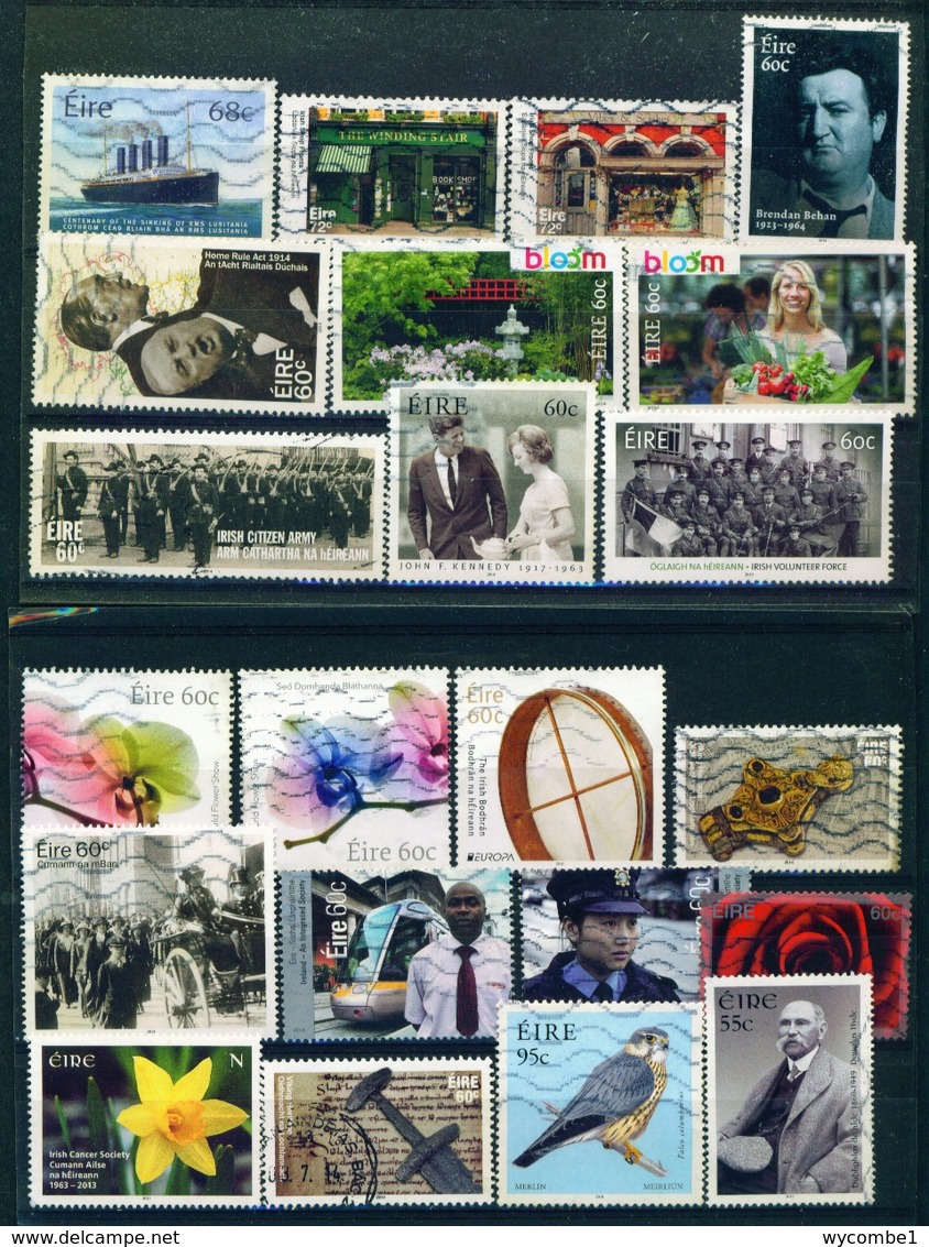 IRELAND - Collection Of 700 Different Postage Stamps - Collections, Lots & Séries