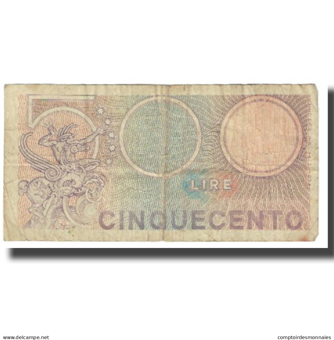 Billet, Italie, 500 Lire, KM:95, TB - Other & Unclassified