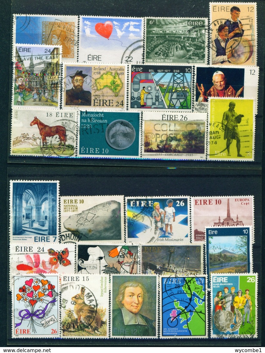 IRELAND - Collection of 750 Different Postage Stamps