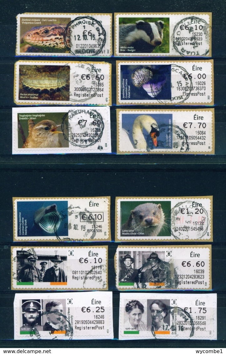 IRELAND - Collection of 750 Different Postage Stamps