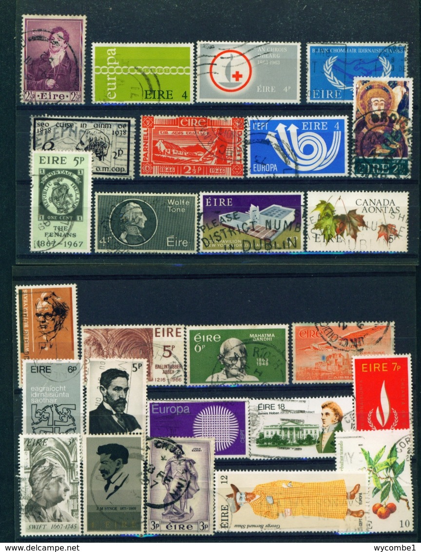 IRELAND - Collection of 850 Different Postage Stamps