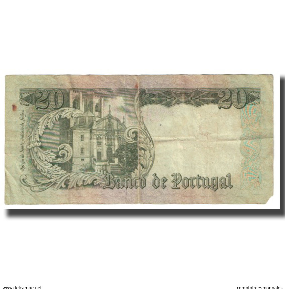 Billet, Portugal, 20 Escudos, 1964, 1964-05-26, KM:167a, TB - Portugal