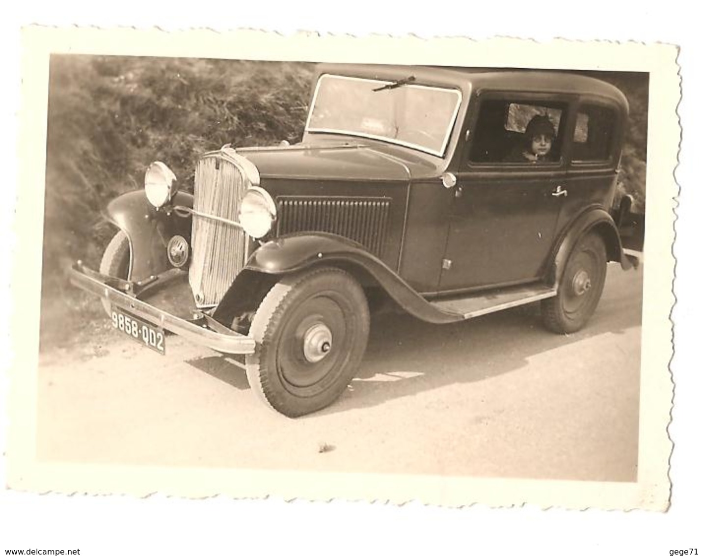 Snapshot - Vieille Voiture - Tacot  - Vintage - Simca ? Fiat France ? - Automobili