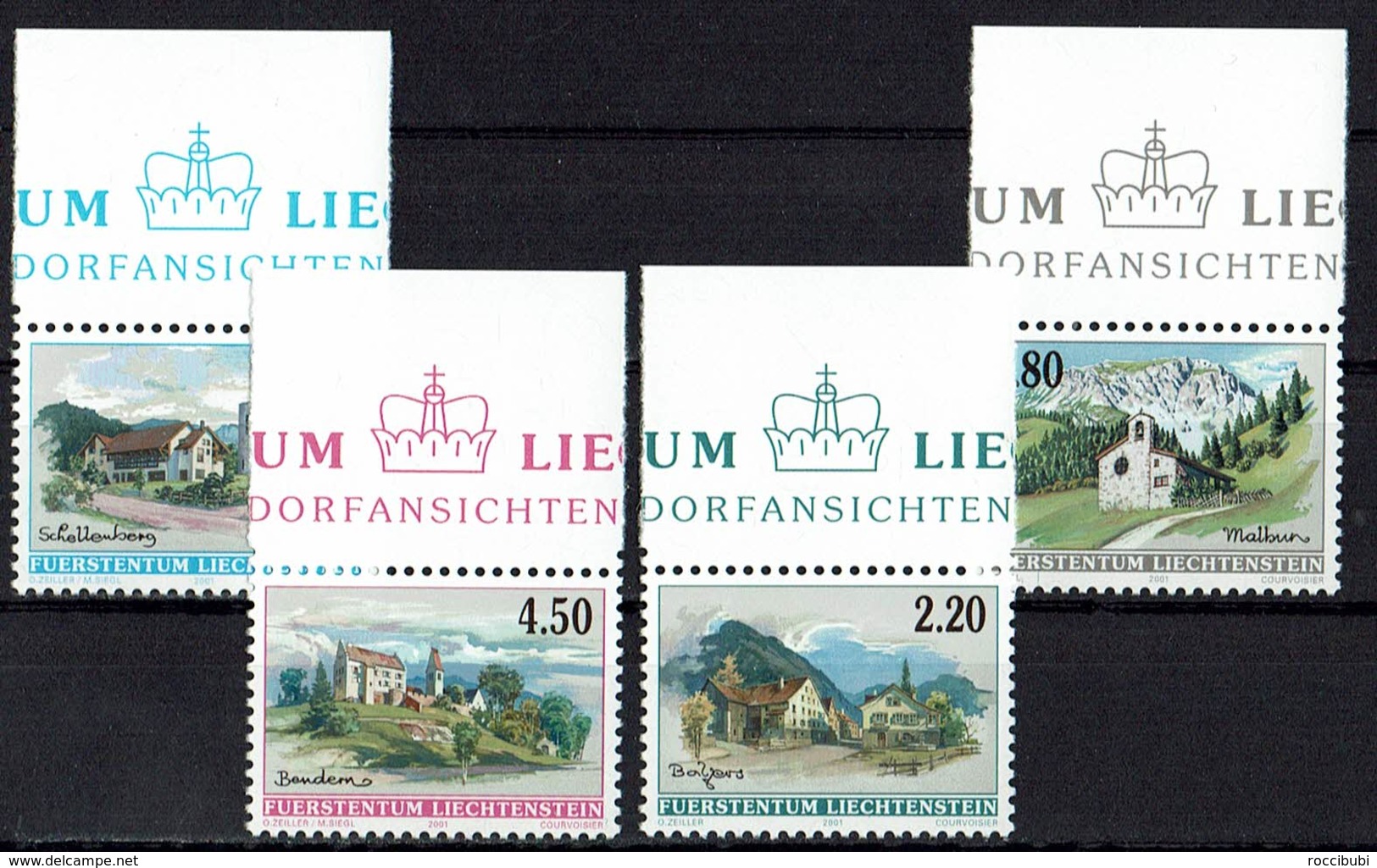 Liechtenstein 2001 # Mi. 1262/1265 ** - Ungebraucht