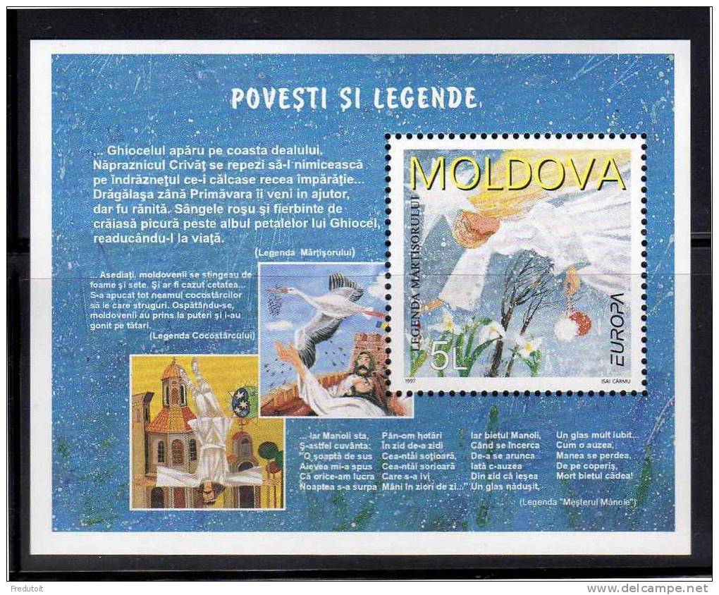 MOLDAVIE - BLOC N°15  **  (1997) EUROPA - Moldavie
