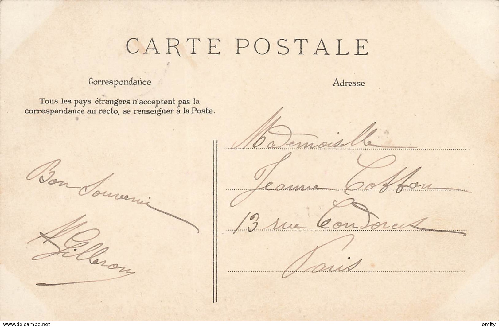 78 Le Vesinet Le Gué Cpa Carte Animée - Le Vésinet