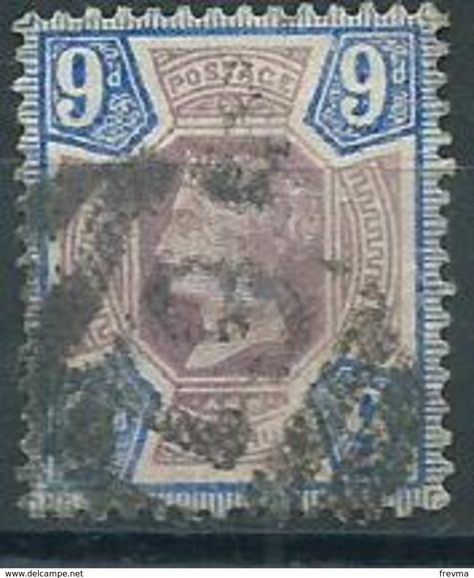 Grande Bretagne Victoria 1887-1900 Yvt 101 Filigrane Couronne - Used Stamps