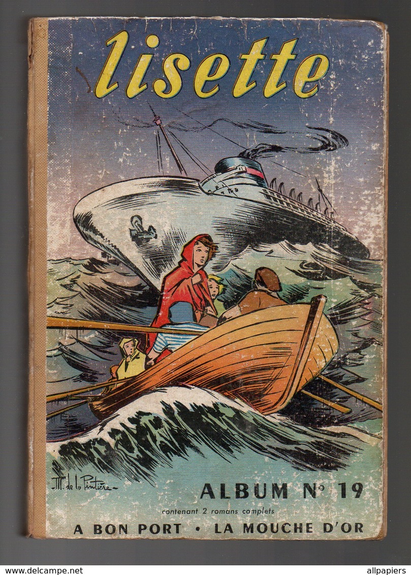 Album Lisette N°19 Avec Les Numéros 1 à 26 De 1953 - Lisette