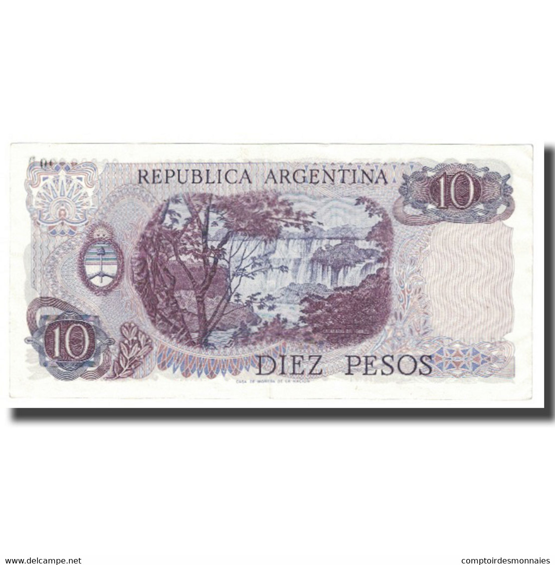 Billet, Argentine, 10 Pesos, KM:300, SPL - Argentinien